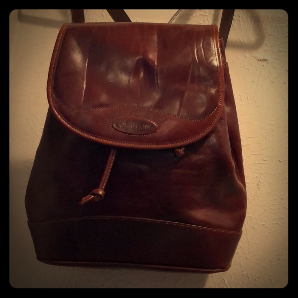 OROTON Katoomba Leather backpack- vintage 70s